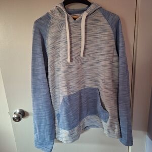 Free Planet Women's Heathered Blue Hoodie XL